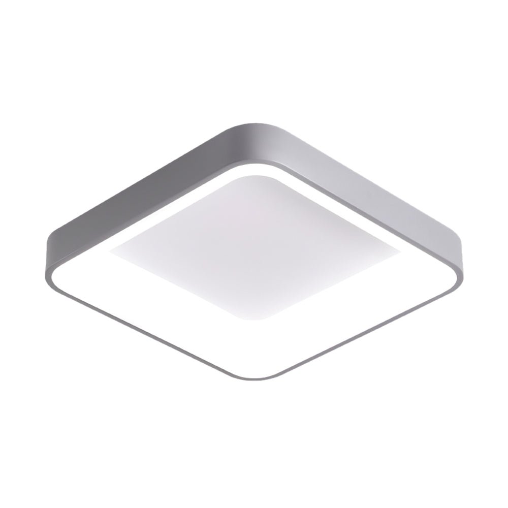 Lampada da soffitto a LED quadrata piatta nordica