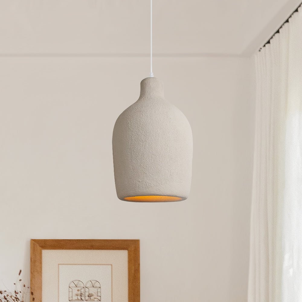 Lampada a sospensione a forma di vaso geometrico nordico per sala da pranzo