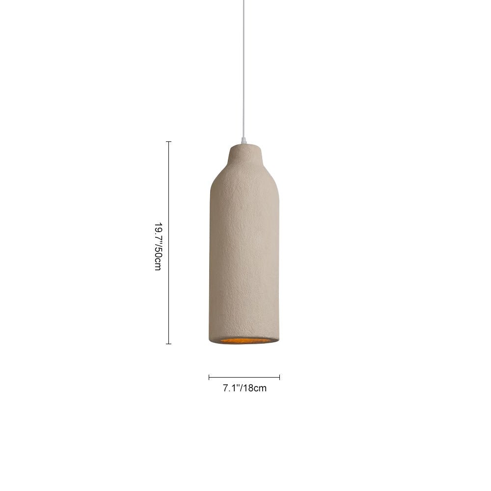 Lampada a sospensione a forma di vaso geometrico nordico per sala da pranzo