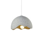Sospensione Wabi Sabi a Cupola Maculata con 1 Luce Fatta a Mano Nordica