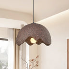 Sospensione Wabi Sabi a Cupola Maculata con 1 Luce Fatta a Mano Nordica