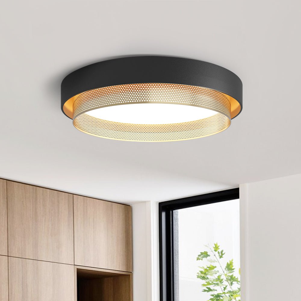 Lampada da soffitto a LED rotonda con design minimalista nordico