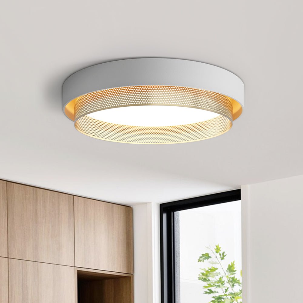 Lampada da soffitto a LED rotonda con design minimalista nordico