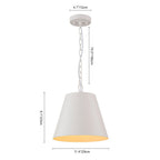 Lampada a sospensione geometrica scandinava a 1 luce