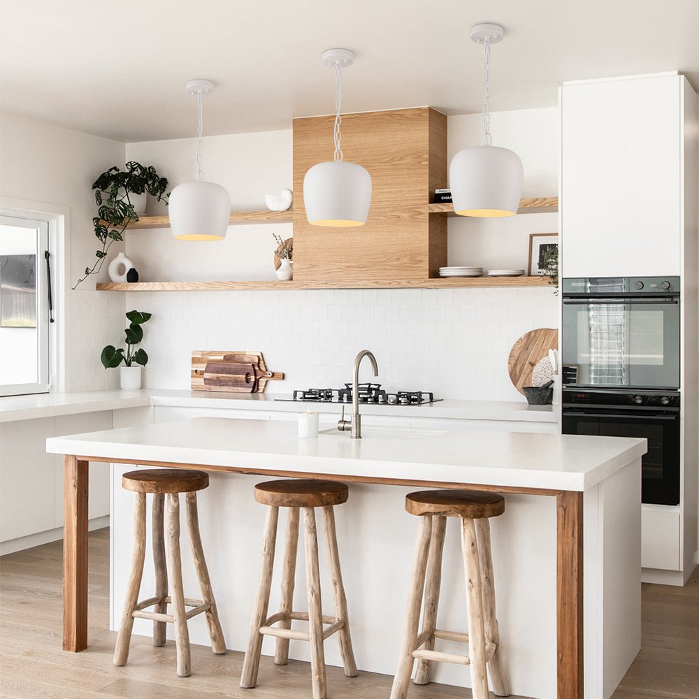 Lampada a sospensione geometrica scandinava a 1 luce