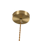 Lampada a sospensione in vetro ispirata ai fiori di loto vintage tradizionale a 1 luce