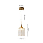 Lampada a sospensione vintage a 1 luce in vetro d'acqua martellato quadrato