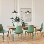 Lampada a sospensione vintage con paralume in vetro a forma di cono e bordo ondulato, 1 luce
