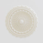 Lampada a sospensione scolastica vintage con paralume in ceramica a 3 luci