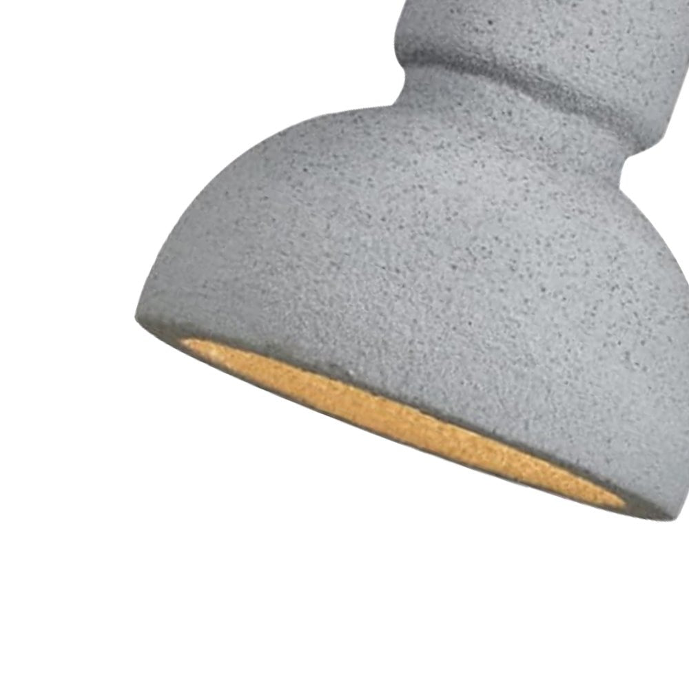 Lampada a sospensione a forma di torcia con 1 luce