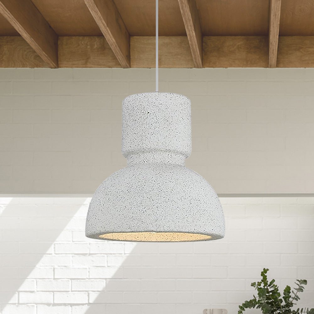 Lampada a sospensione a forma di torcia con 1 luce
