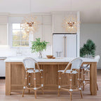 Lampadario Fuochi d'Artificio in Legno con Perline Boho