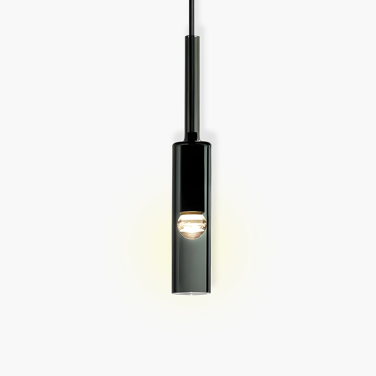 Lampada a sospensione in vetro fumé – Design elegante con effetti di luce scintillanti | Perfetta per il soggiorno