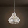 Lampada a sospensione Pilli con perline