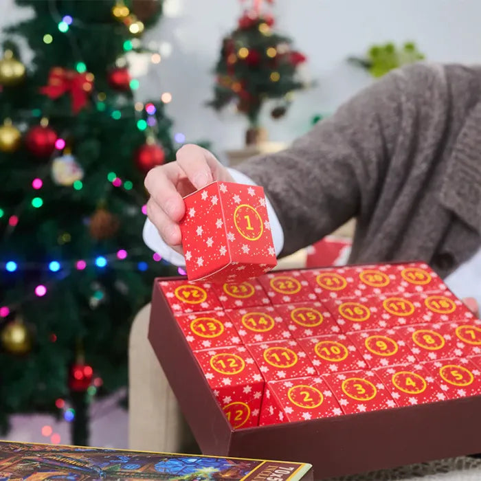 Calendario dell'Avvento FamilieJoy 2025 | Sorprese esaudite per tutti con Stitch, Calcio, Puzzle & Cristalli
