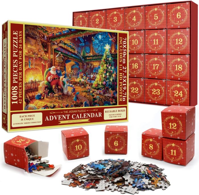 Calendario dell'Avvento FamilieJoy 2025 | Sorprese esaudite per tutti con Stitch, Calcio, Puzzle & Cristalli