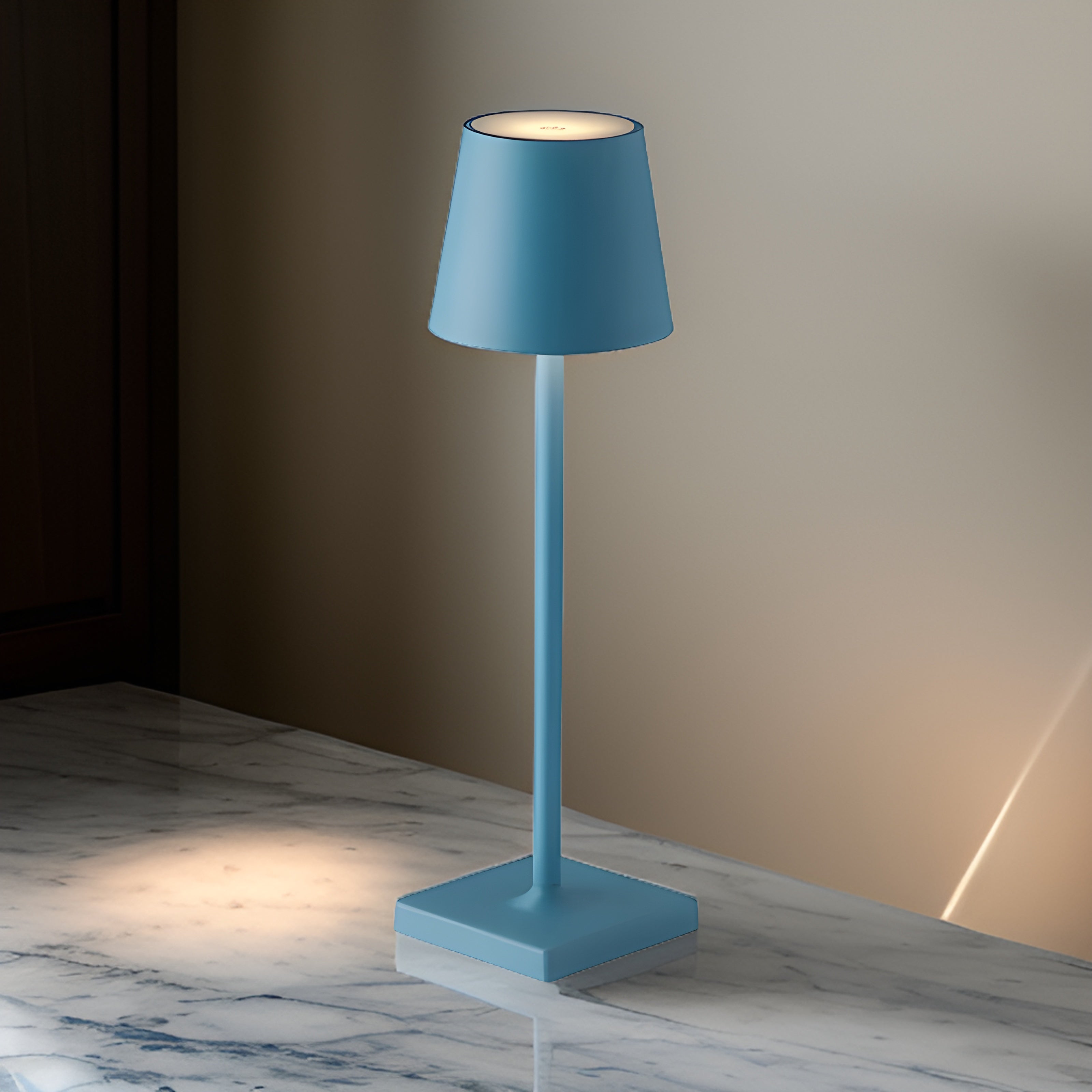 Lampada da Tavolo Cablaggiata - Multifunzionale & Ricaricabile - Dimmerabile