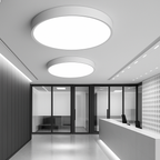 Plafoniera LED design rotonda e piatta (diverse dimensioni)