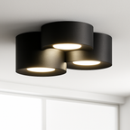plafoniera moderna led cilindro spot minimalismo interno decorazione casa illuminazione