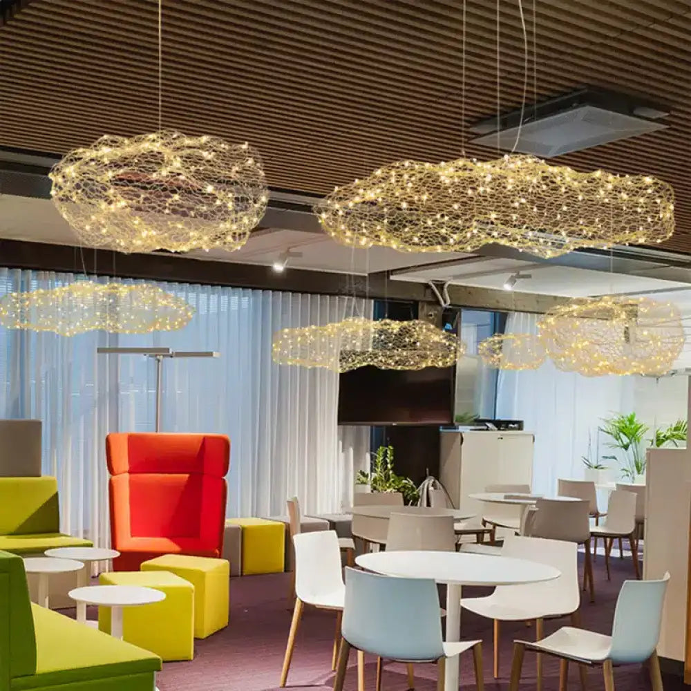 Plafoniera Nuvola Cava | Lampadario Sala da Pranzo
