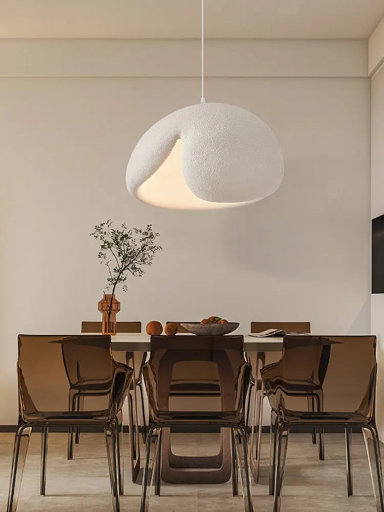Plafoniera wabi sabi sala da pranzo | lampadario sala da pranzo moderno