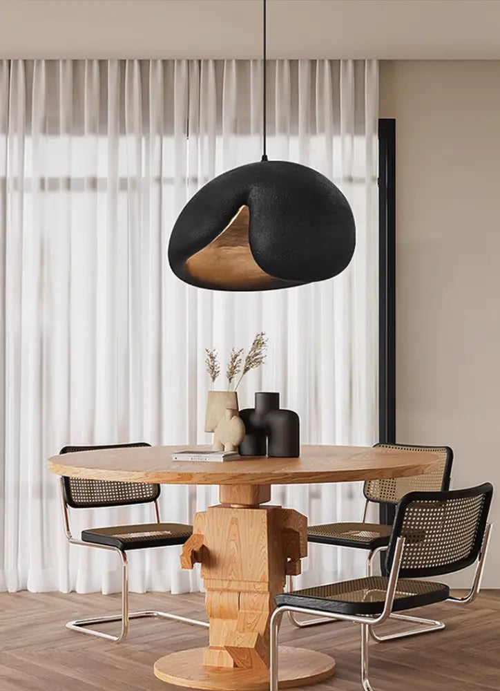 Plafoniera wabi sabi sala da pranzo | lampadario sala da pranzo moderno