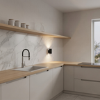 Lampada da Parete con Presa Sensore e Luminosità Regolabile Design Moderno