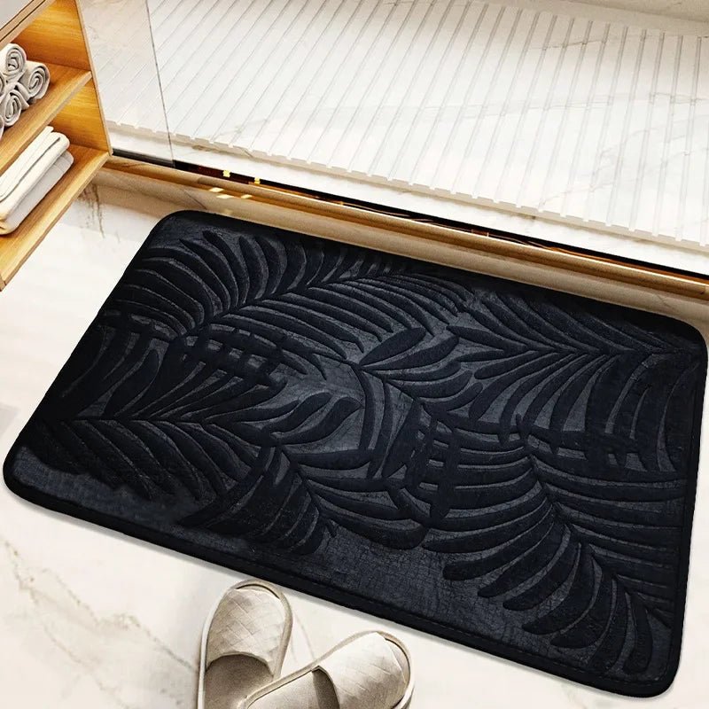PLUSHLY STAYMAT – Tappetino da Bagno in Schiuma Memory Assorbente e Antiscivolo per un Comfort Morbido a Casa