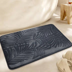PLUSHLY STAYMAT – Tappetino da Bagno in Schiuma Memory Assorbente e Antiscivolo per un Comfort Morbido a Casa