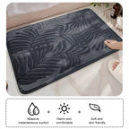 PLUSHLY STAYMAT – Tappetino da Bagno in Schiuma Memory Assorbente e Antiscivolo per un Comfort Morbido a Casa
