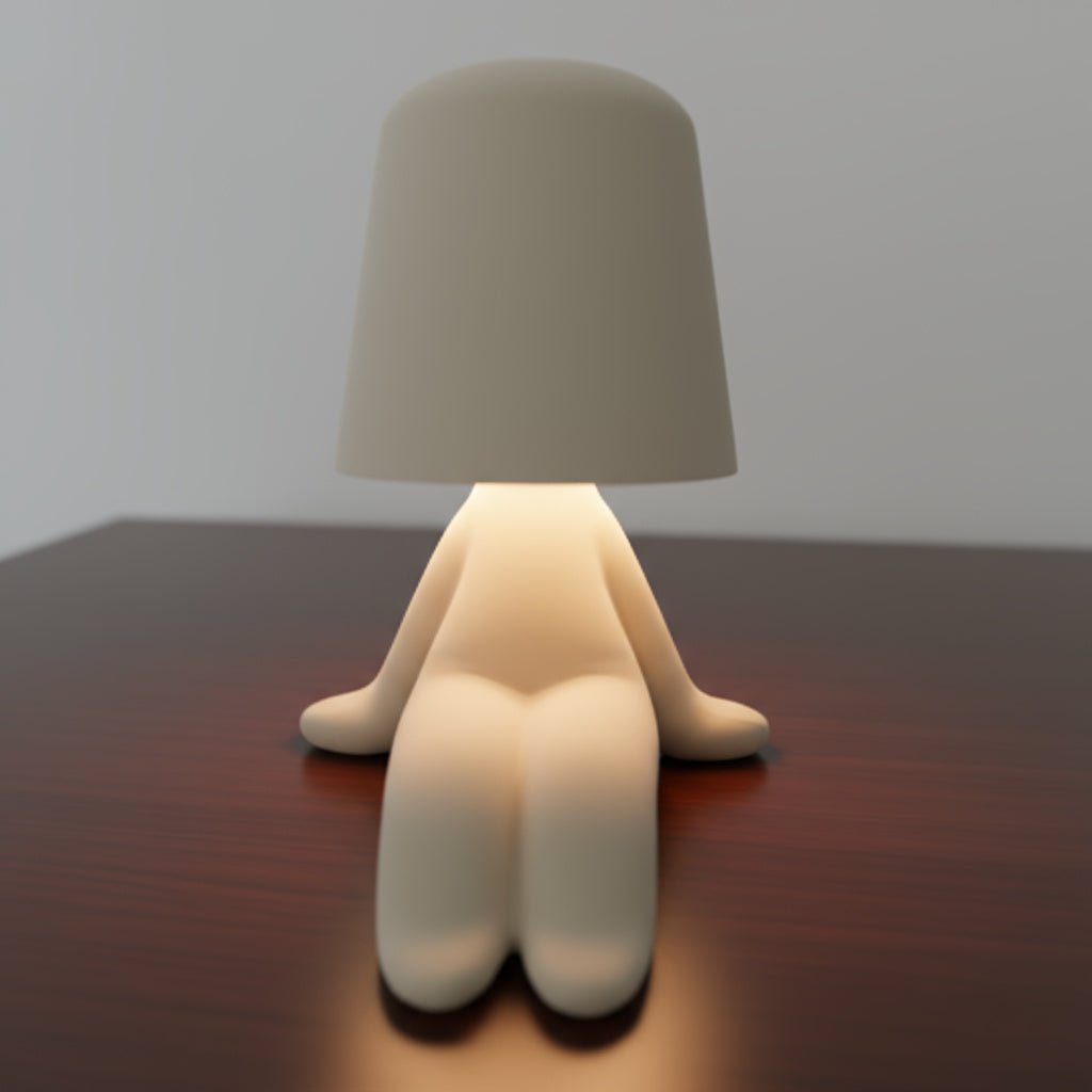 POSELITE – Lampada da Tavolo LED Creativa con Design Unico a Forma Umana