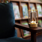 AuraBeam - Elegante Lampada da Tavolo Wireless