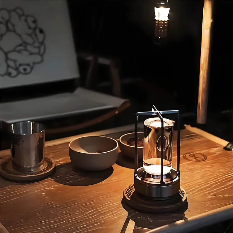 AuraBeam - Elegante Lampada da Tavolo Wireless