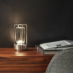 AuraBeam - Elegante Lampada da Tavolo Wireless