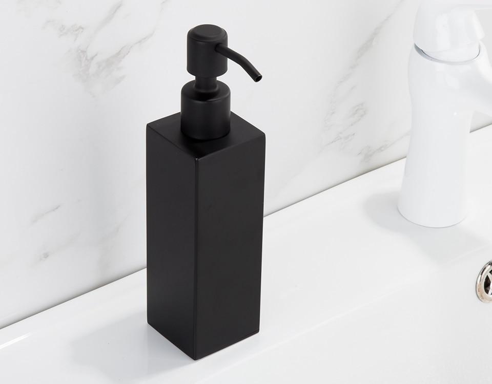 Dispenser di Sapone Liquido a Pressione Accessorio per Bagno