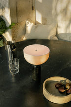 Lampada da Tavolo in Marmo Lunara