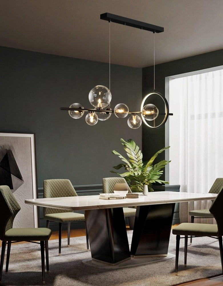 Macrosoom | Lampada a sospensione di vetro soffiato di lusso