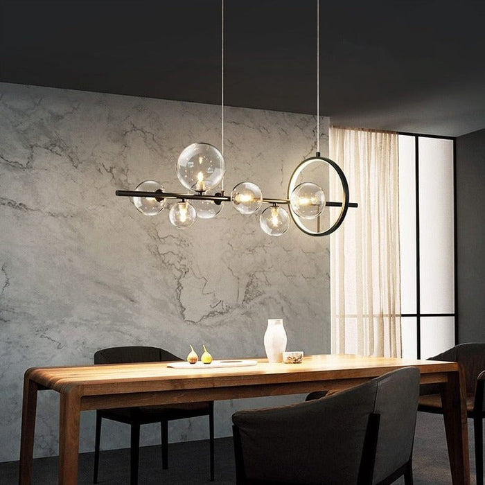 Macrosoom | Lampada a sospensione di vetro soffiato di lusso