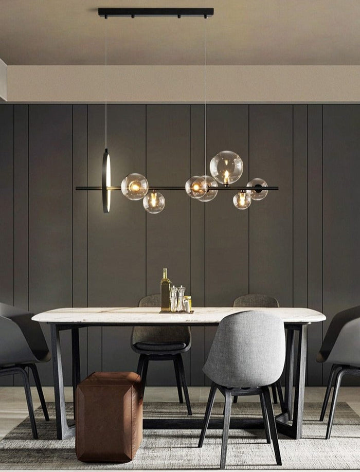 Macrosoom | Lampada a sospensione di vetro soffiato di lusso