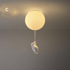 Lampada da soffitto Orso Palloncino | Design di orso giocoso