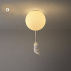 Lampada da soffitto Orso Palloncino | Design di orso giocoso