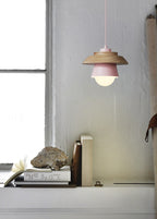 Lampada a sospensione in legno | Design nordico naturale
