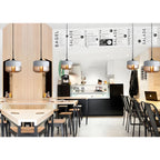 Lampada a sospensione in vetro – Design moderno e scandinavo per ambienti eleganti