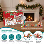 Calendario dell'Avvento Villaggio di Natale - 24 Giorni di Divertimento Natalizio