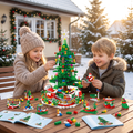 Calendario dell'Avvento con Mattoncini per Albero di Natale – 24 Giorni di Divertimento Costruttivo