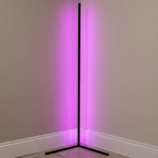 Lampada da Terra Angolare LED RGB Luce Ambiente Moderna con Telecomando