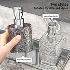 Dispenser di Sapone Liquido a Prova di Perdite Push Bottle Dispenser di Sapone Schiumoso