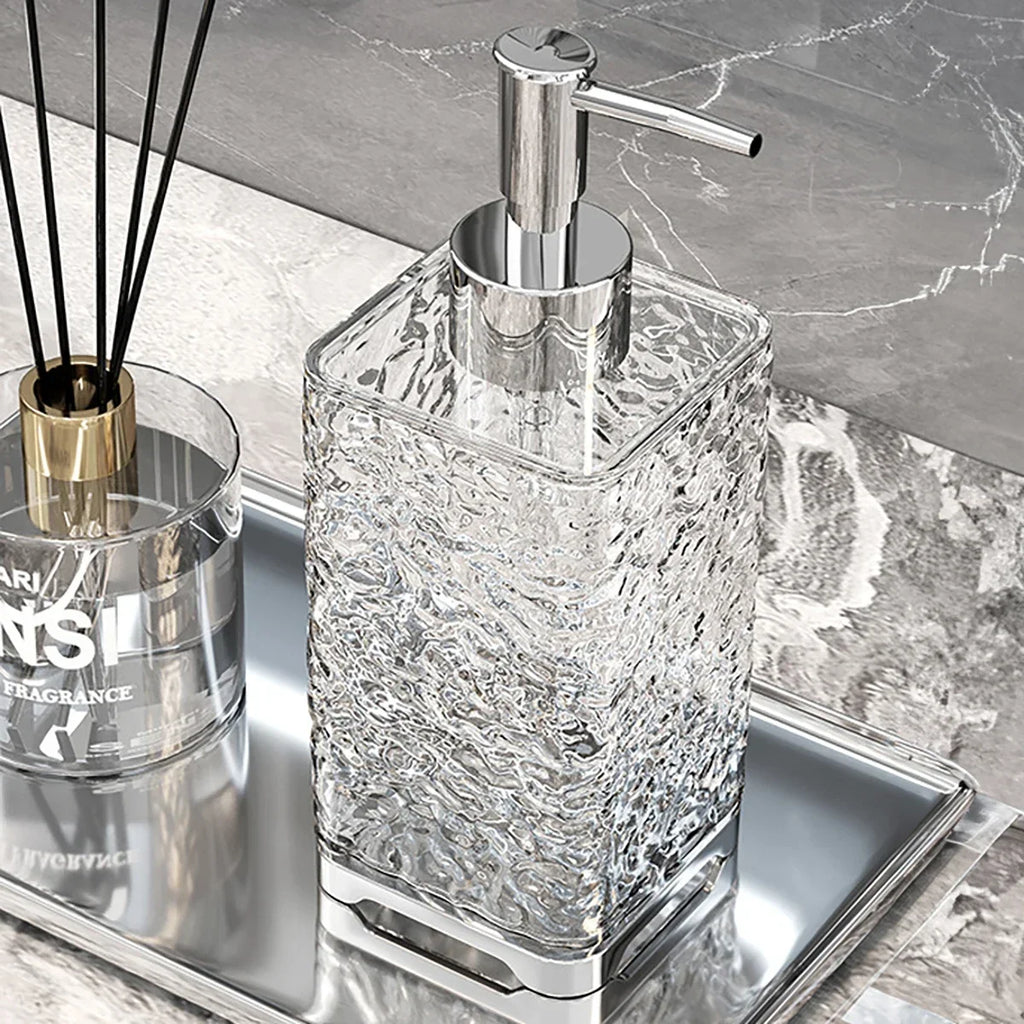 Dispenser di Sapone Liquido a Prova di Perdite Push Bottle Dispenser di Sapone Schiumoso