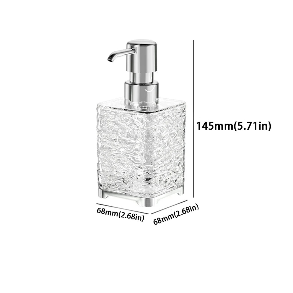 Dispenser di Sapone Liquido a Prova di Perdite Push Bottle Dispenser di Sapone Schiumoso