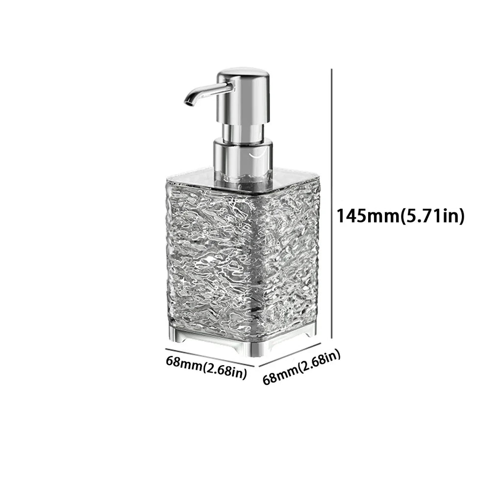 Dispenser di Sapone Liquido a Prova di Perdite Push Bottle Dispenser di Sapone Schiumoso